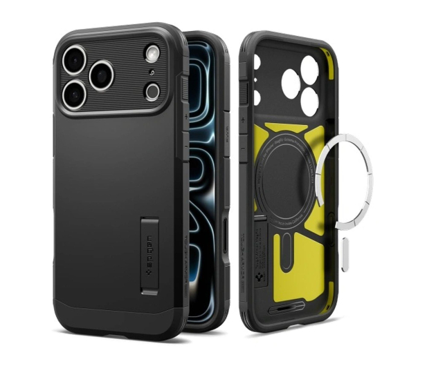 Spigen Tough Armor T MagSafe do iPhone 18 Pro/17 Pro (black) - 1586465 - zdjęcie